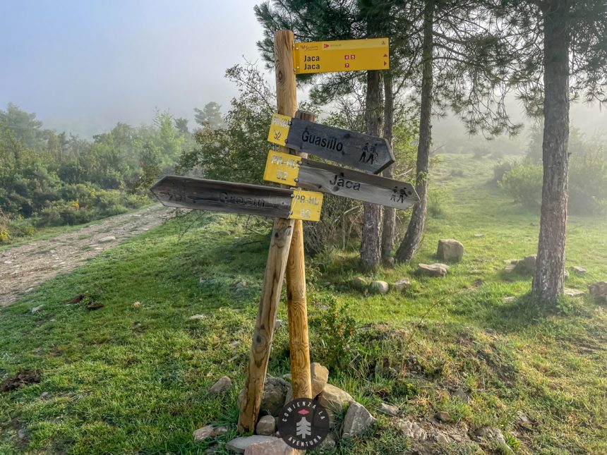 Trail Huesca - Jaca Grosin Castiello Bergosa Rapitan
